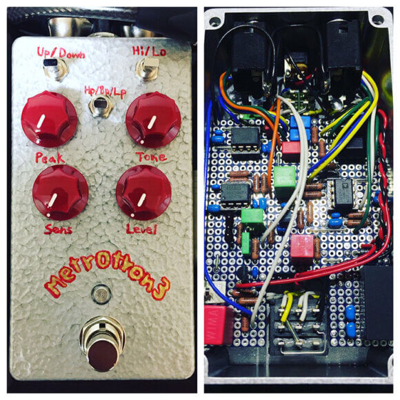 自作エフェクター用部品セット　高品質、ヴィンテージ部品有り 投稿自作エフェクター】Kandai / Metrotron3【オートワウ