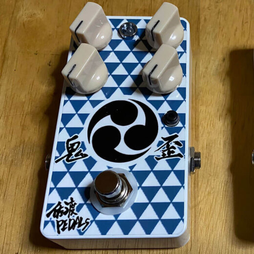 佐渡PEDALs  / 鬼歪(JanRay  clone)【オーバードライブ 】【投稿自作エフェクター】