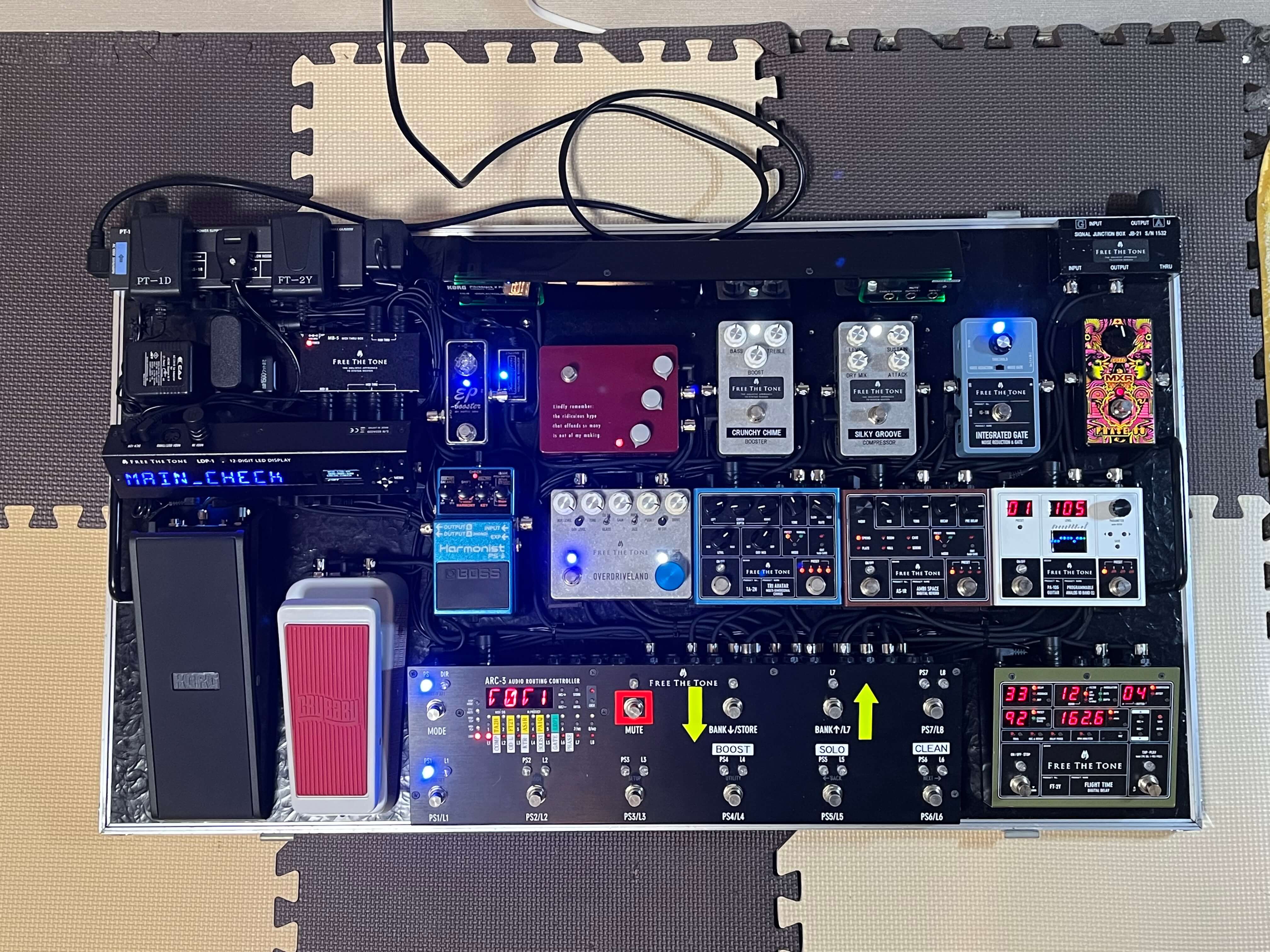 エフェクターボード大公開】mktyさん | エフェクター専門情報サイト