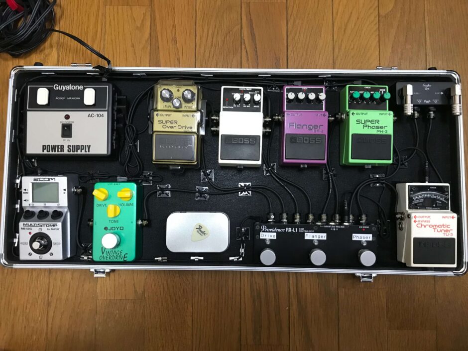 【エフェクターボード大公開】スナフキンさん