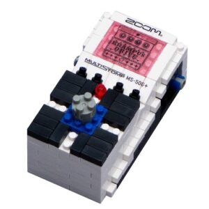 ZOOM ズーム / nanoblock MS-50G+ MultiStomp 【ナノブロック】