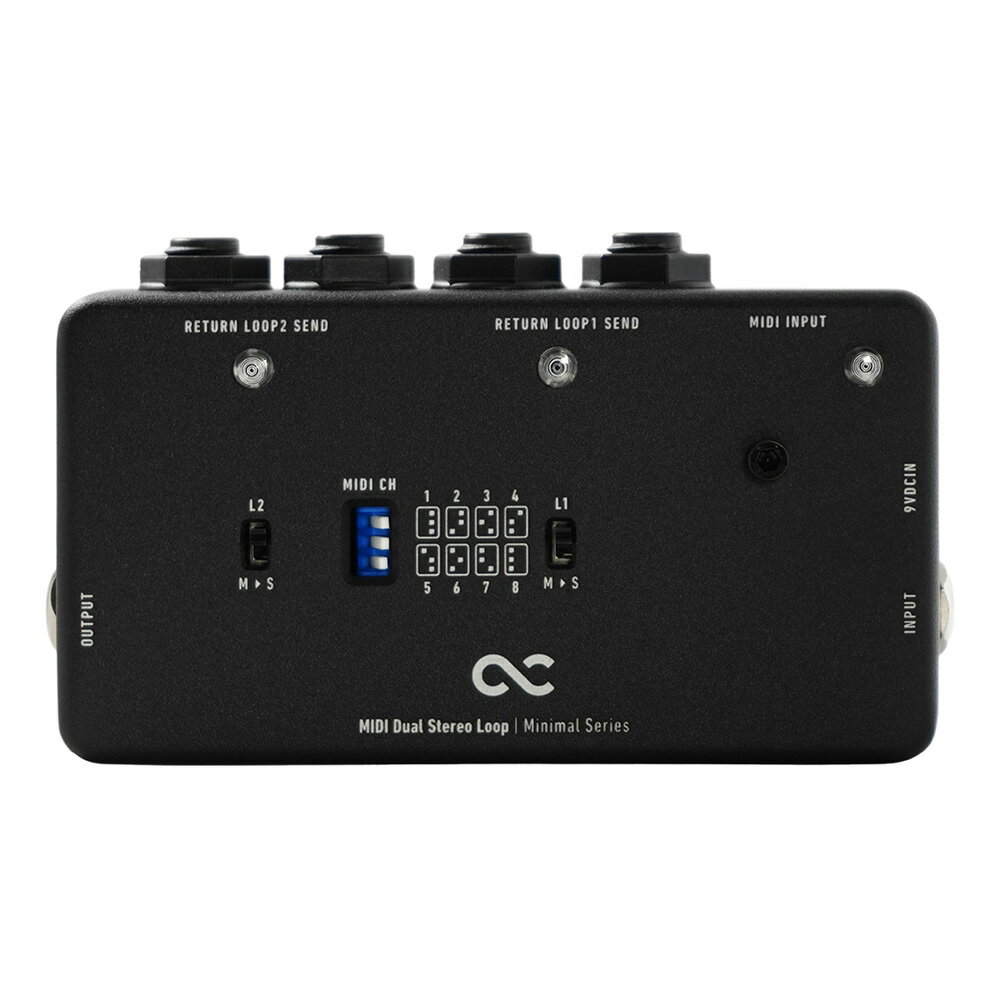 One Control One Control / Minimal Series MIDI Dual Stereo Loop 【スイッチャー】