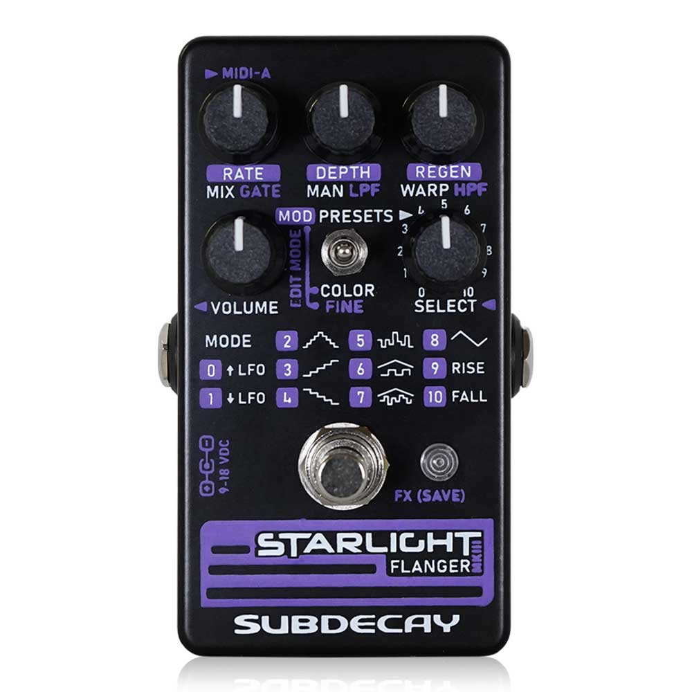 ギター Subdecay Starlight Quantum Flanger Subdecay サブディケイ / Starlight Flanger MKIII 【フランジャー
