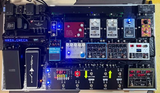 【エフェクターボード大公開】TAKTYさん