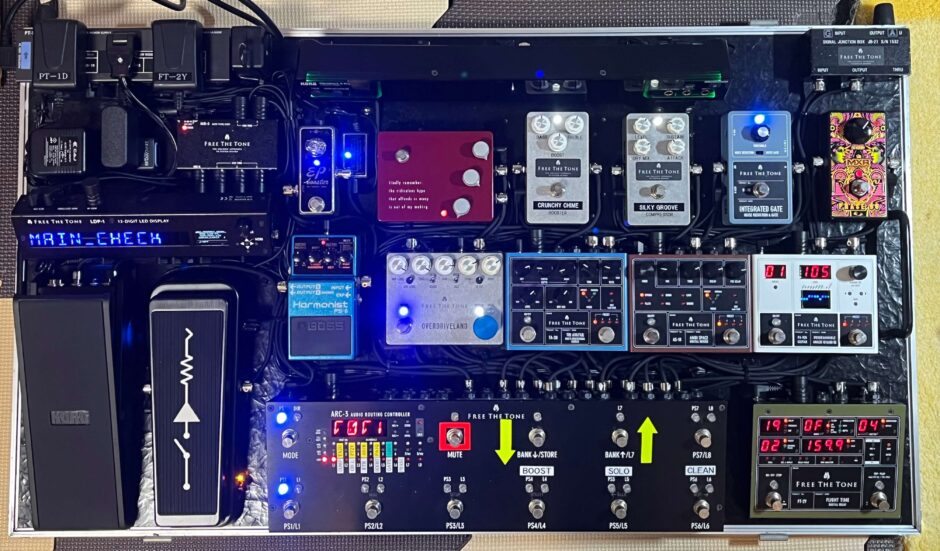 【エフェクターボード大公開】TAKTYさん