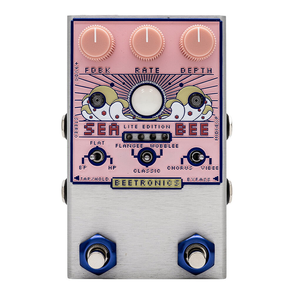 BEETRONICS ビートロニクス / SEABEE LITE [Analog Chorus] (PINK) 【Chorus】