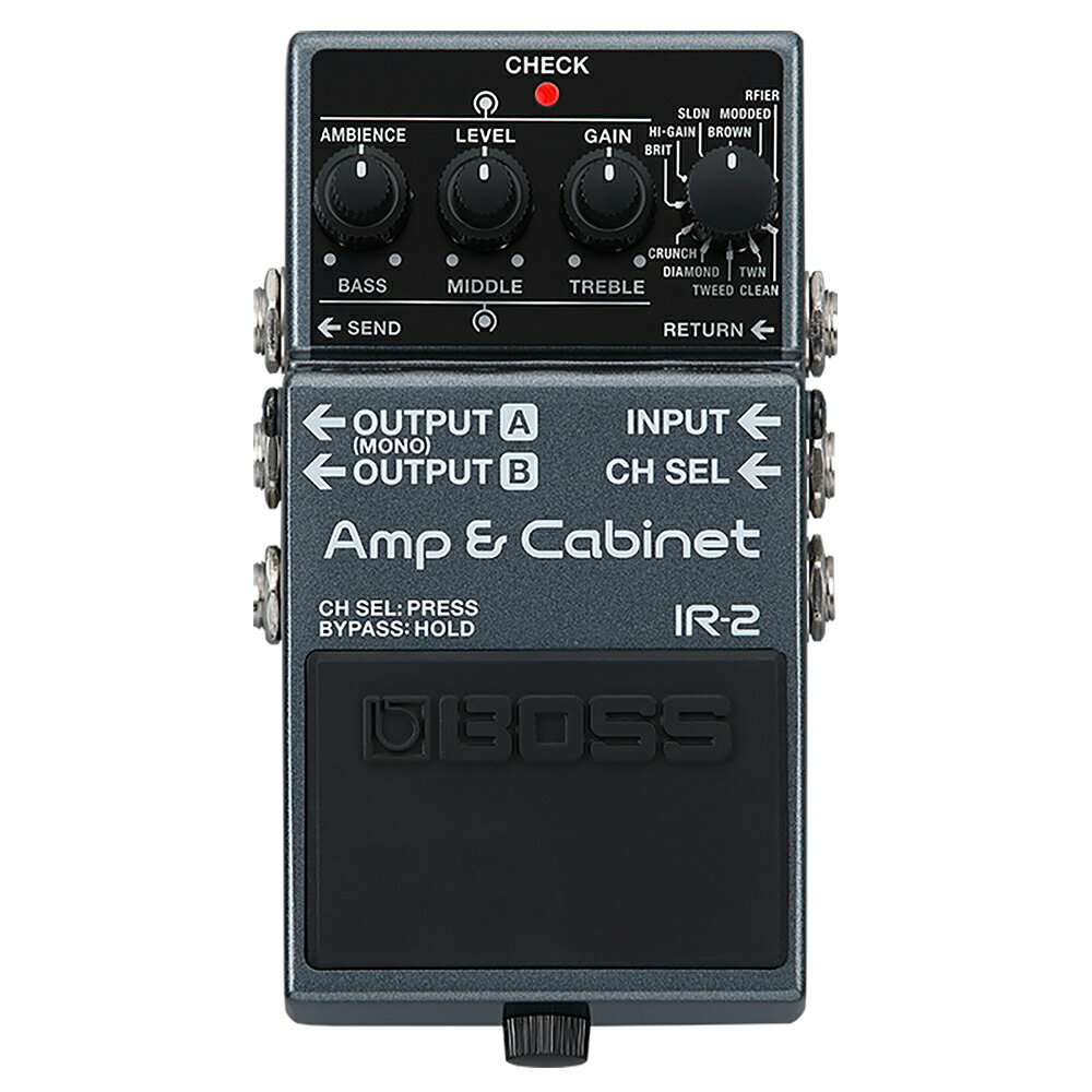 BOSS ボス / IR-2 Amp & Cabinet 【アンプシミュレーター】