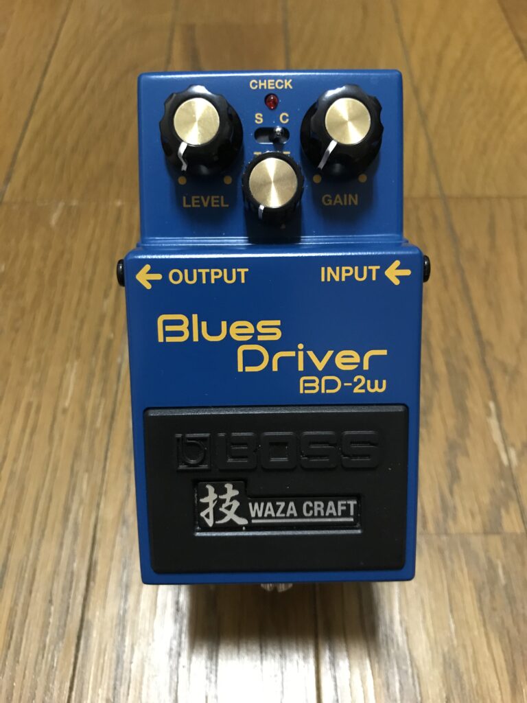BOSS ボス / BD-2W Blues Driver 技 WAZA CRAFT ブルースドライバー【オーバードライブ】の所有個体