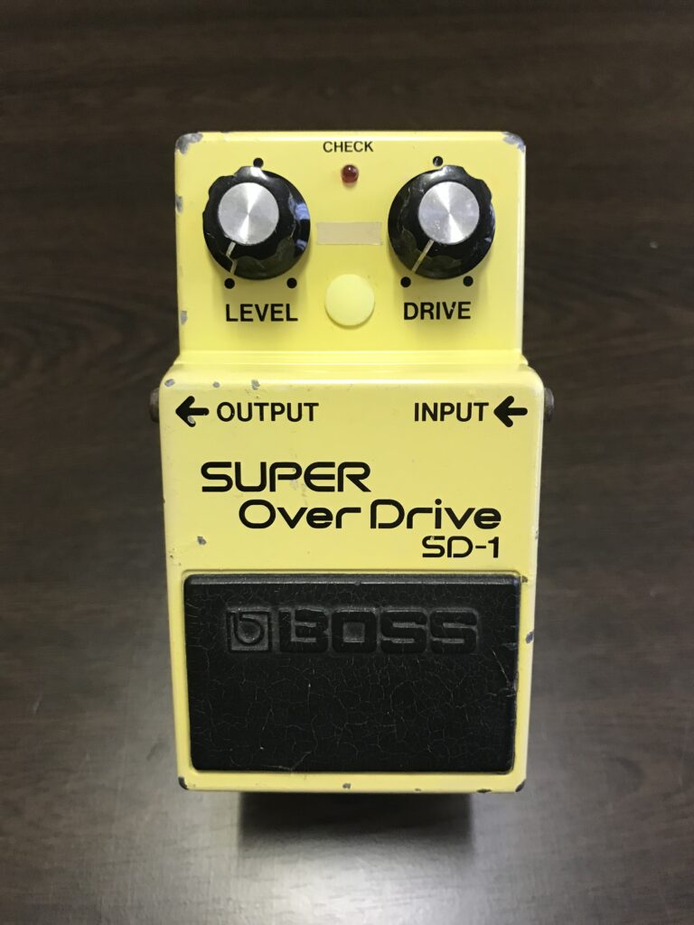 BOSS ボス / SD-1 Super OverDrive【オーバードライブ】の所有個体