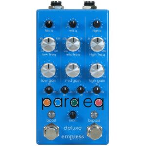 Empress Effects / ParaEQ MKII Deluxe [EQ w/ Boost Pedal] 【エフェクター】