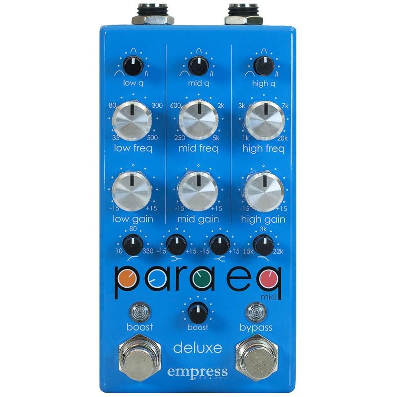 Empress Effects / ParaEQ MKII Deluxe [EQ w/ Boost Pedal] 【エフェクター】