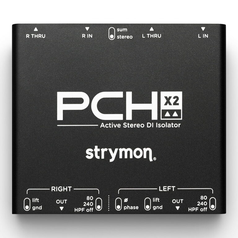 Strymon ストライモン / PCH X2 Active Stereo DI Isolator 【DIボックス】