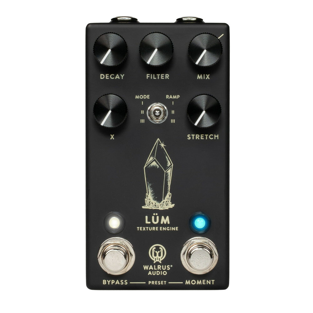 WALRUS AUDIO ウォルラスオーディオ / WAL-LUM #BK Lum Texture Engine リバーブ ギターエフェクター