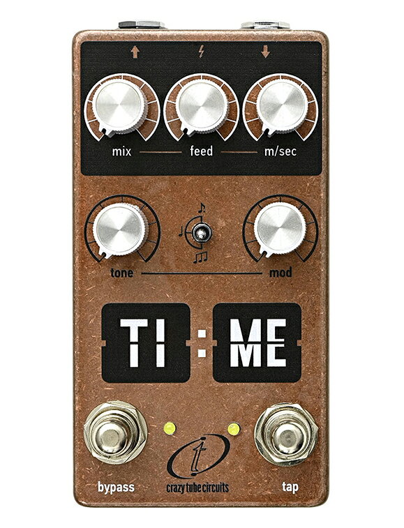 Crazy Tube Circuits クレイジーチューブサーキット / TI:ME MODULATION/DELAY エコー/ディレイ 【エフェクター】