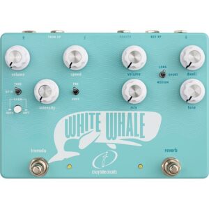 Crazy Tube Circuits / White Whale V2 リバーブ トレモロ 【ギター用エフェクター】