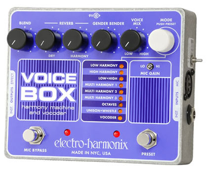 electro-harmonix / Voice Box [ハーモニーマシーン&ヴォコーダー]