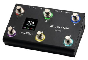 PAINT AUDIO / MIDI Captain MINI 6 MIDIコントローラー 【フットコントローラー】