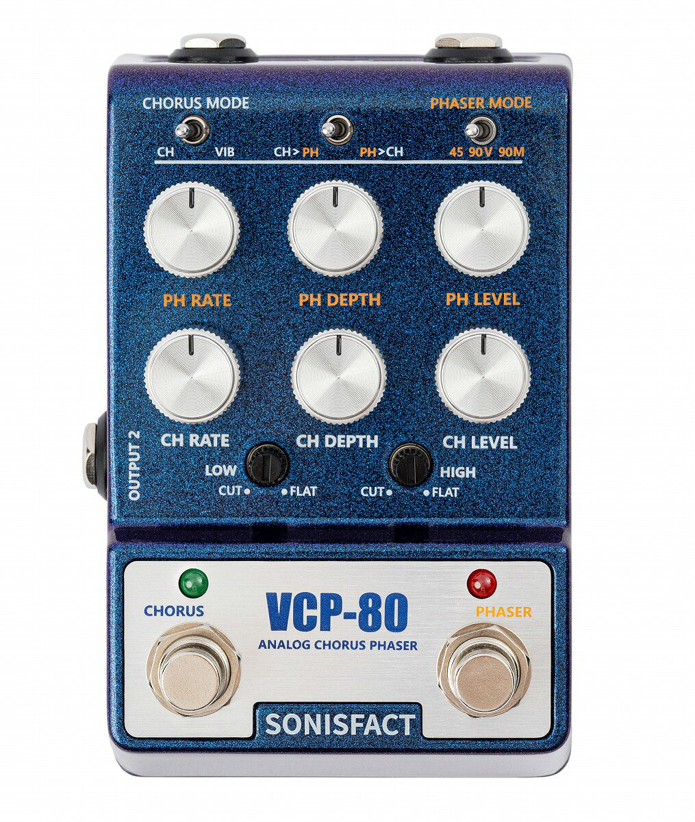 SONISFICT ソニスフィクト / VCP-80 Analog Chorus Phaser