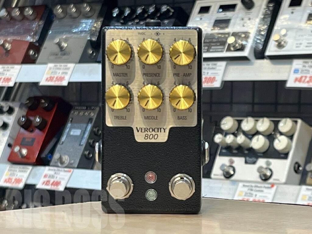 VeroCity Effects Pedals ベロシティエフェクツペダルズ / 800 【オーバードライブ/ディストーション】