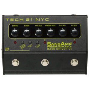 TECH21 テック21 / SansAmp Bass Driver Programmable【ベース用プリアンプ・DI】
