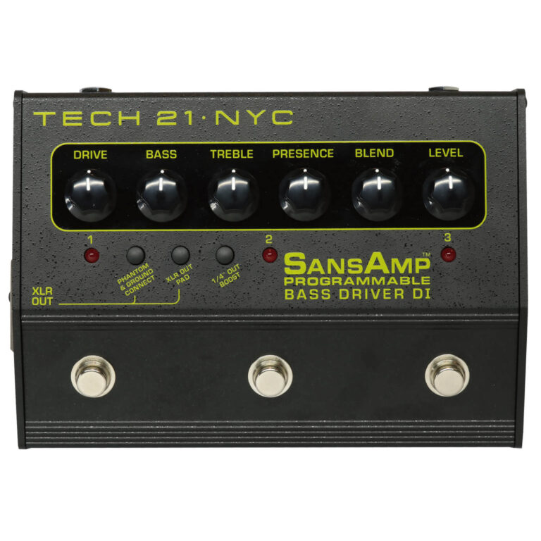 TECH21 テック21 / SansAmp Bass Driver Programmable【ベース用プリアンプ・DI】