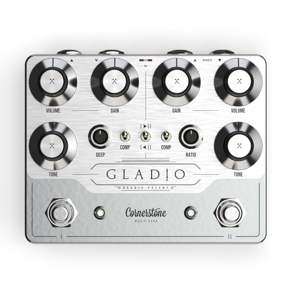 Cornerstone Music Gear コーナーストーン・ミュージック・ギア / Gladio MK3 Dual Channel Drive グラディオ オーバードライブ 【オーバードライブ】