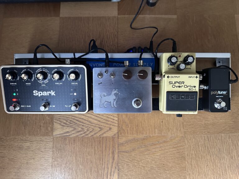 初めてのエフェクターボード