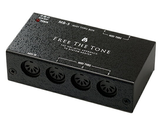 FREE THE TONE / MB-5 MIDI THRU BOX 【MIDIスルーボックス】
