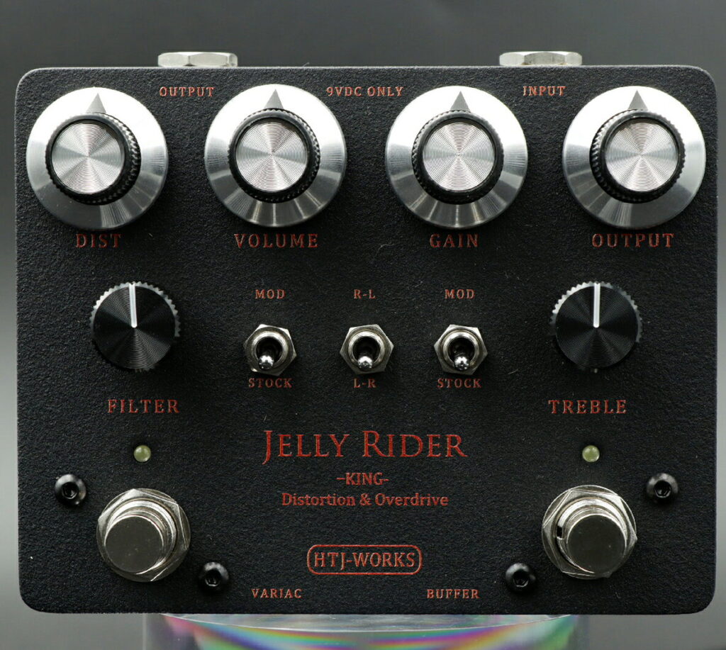 HTJ-WORKS / JERRY RIDER -KING- Distortion & Overdrive 【エフェクター】