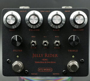 HTJ-WORKS / JERRY RIDER -KING- Distortion & Overdrive 【エフェクター】