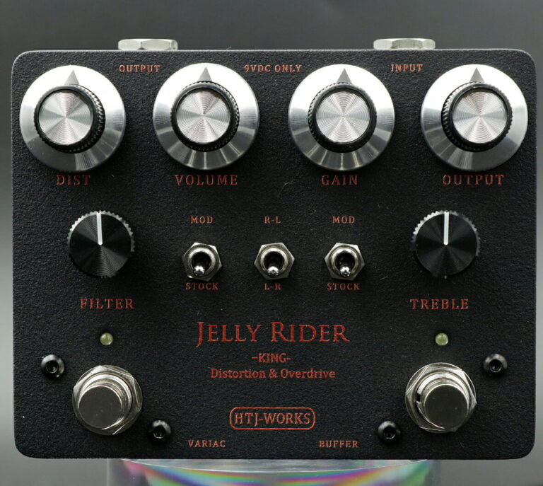 HTJ-WORKS / JERRY RIDER -KING- Distortion & Overdrive 【エフェクター】
