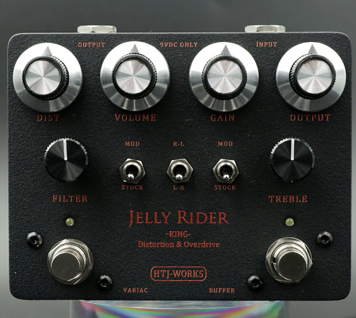HTJ-WORKS / JERRY RIDER -KING- Distortion & Overdrive 【エフェクター】