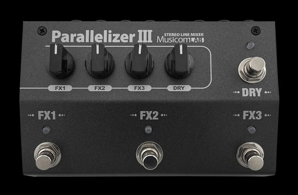 MusicomLAB ミュージコムラボ / Parallelizer III《ステレオ・ライン・ミキサー》【エフェクター】