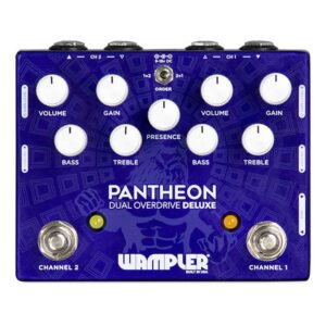 Wampler Pedals ワンプラーペダル / Pantheon Deluxe DUAL OVERDRIVE 【オーバードライブ】