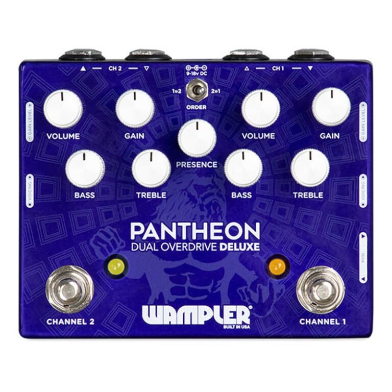 Wampler Pedals ワンプラーペダル / Pantheon Deluxe DUAL OVERDRIVE 【オーバードライブ】