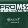 Radial レイディアル / Pro MS2 Passive Microphone Splitter 【マイクスプリッター】